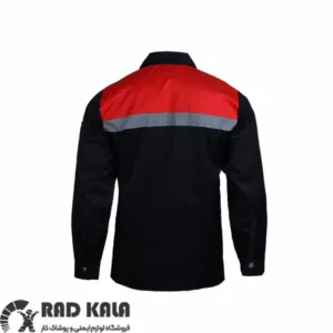 لباس کار سیناورک مشکی قرمز
