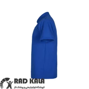 تیشرت تبلیغاتی جودون آبی کاربنی با چاپ لوگو