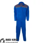 لباس کار ایران خودرویی آبی طوسی