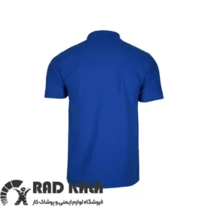 تیشرت تبلیغاتی جودون آبی کاربنی با چاپ لوگو