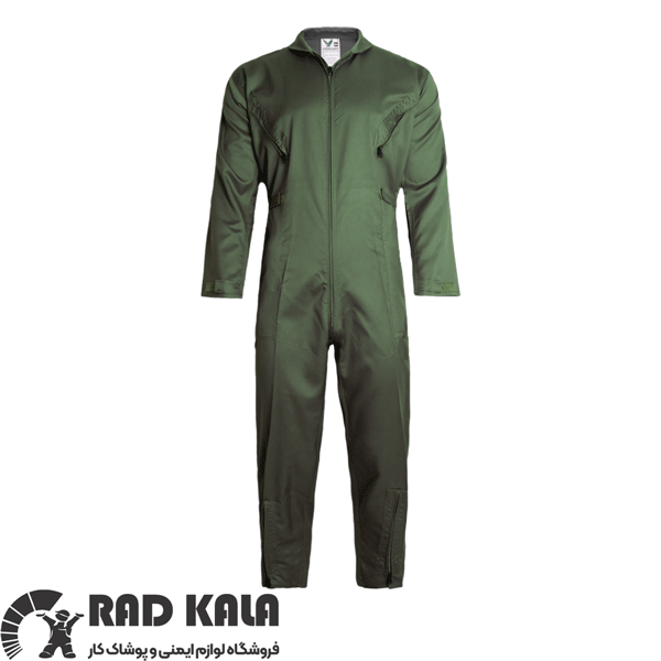 لباس کار یکسره خلبانی سبز