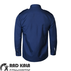 پیراهن مهندسی نگهبانی سرمه ای