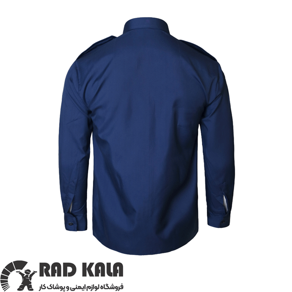 پیراهن مهندسی نگهبانی سرمه ای