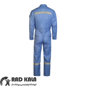 لباس کار مهندسی یکسره سیلور آبی آسمانی