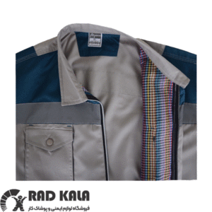 لباس کار مهندسی یکسره استخوانی سبز