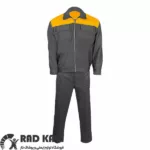 لباس کار ایران خودرویی طوسی زرد