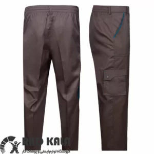 لباس کار ست ورک اتم شکلاتی سبز