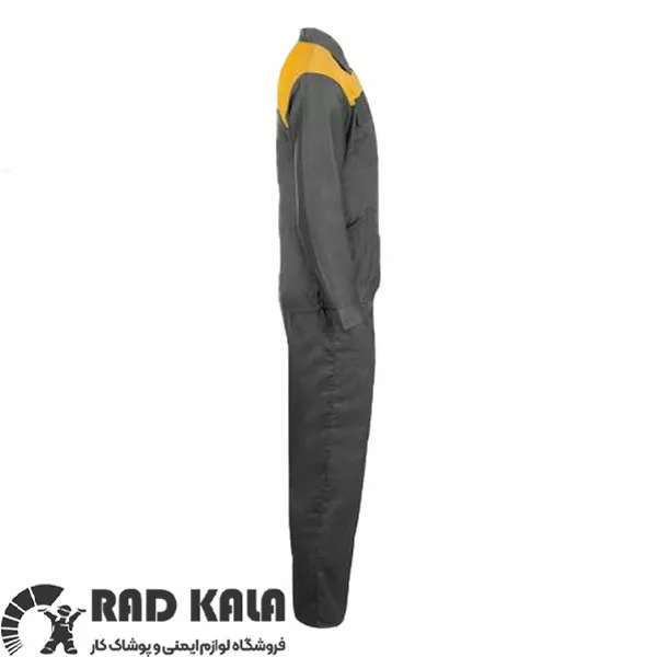 لباس کار ایران خودرویی طوسی زرد