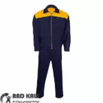 لباس کار ایران خودرویی سرمه ای زرد