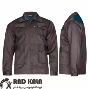 لباس کار ست ورک اتم شکلاتی سبز