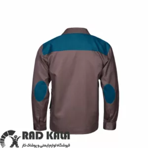 لباس کار مهندسی ست ورک اتم شکلاتی سبز