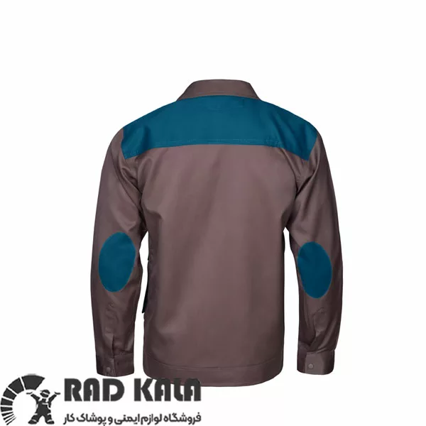 لباس کار مهندسی ست ورک اتم شکلاتی سبز