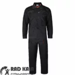 لباس کار ست ورک اتم طوسی تیره نارنجی