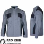 لباس کار کیهان نقره ای طوسی