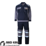 لباس کار کتان سرمه ای طوسی مکسون