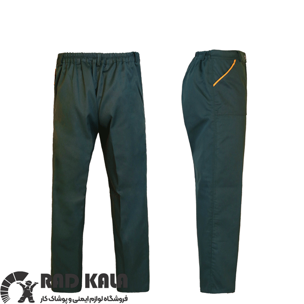 لباس کار مهندسی اطلس سبز زرد پرتقالی