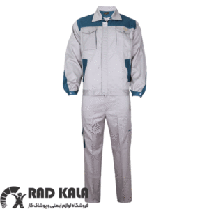 لباس کار مهندسی دوبنده سبز استخوانی مکسون