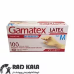 دستکش لاتکس گاماتکس سایز مدیوم