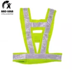 حمایل چراغ دار جلیقه ترافیکی فسفری