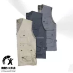 جلیقه کتان با پارچه درجه یک و دوخت عالی مناسب تابستان